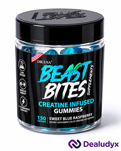 Gomitas de Creatina Monohidratada Beast Bites